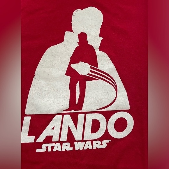 Star Wars Lando calrissian T-shirt rare - Picture 3 of 4